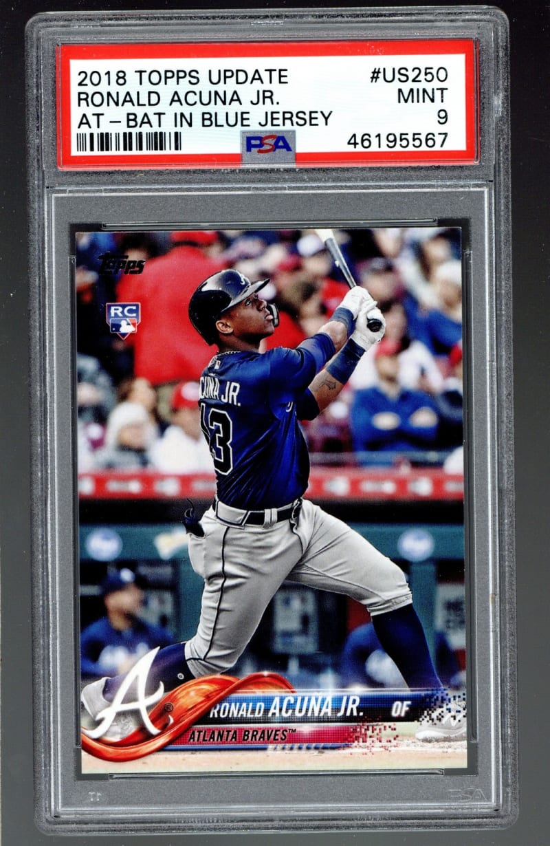 2018 Topps Update Ronald Acuña Jr. #US250 front