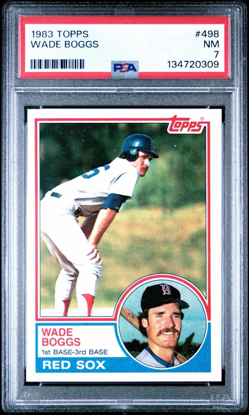 1983 Topps Wade Boggs #498 front