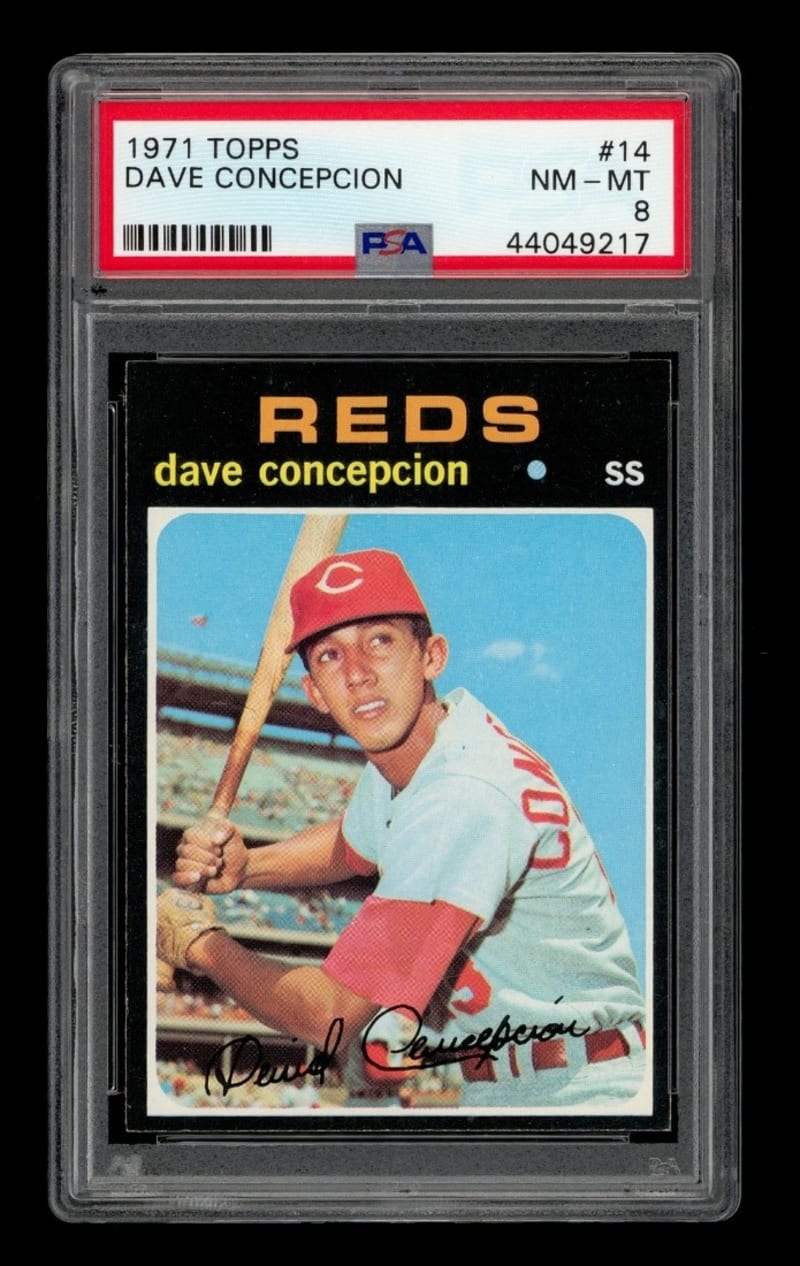 1971 Topps Dave Concepcion #14 front