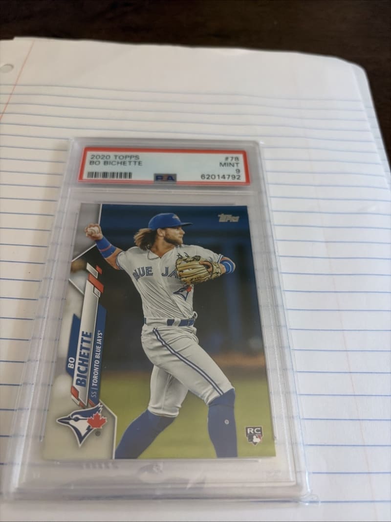 2020 Topps Bo Bichette #78 front