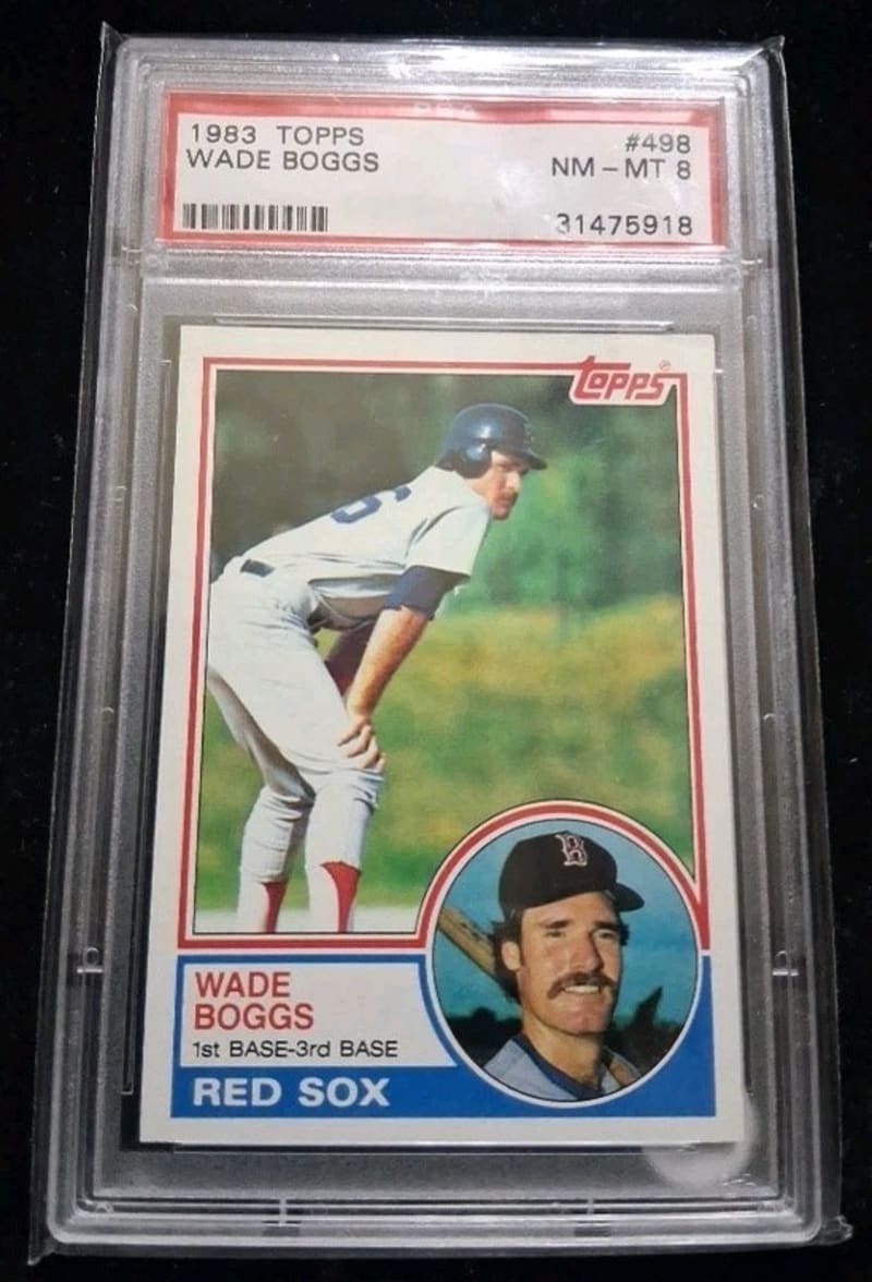 1983 Topps Wade Boggs #498 front