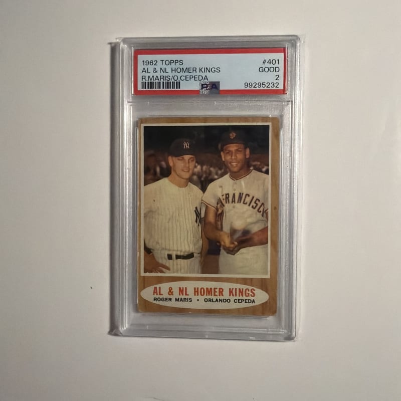 1962 Topps Roger Maris #1 front