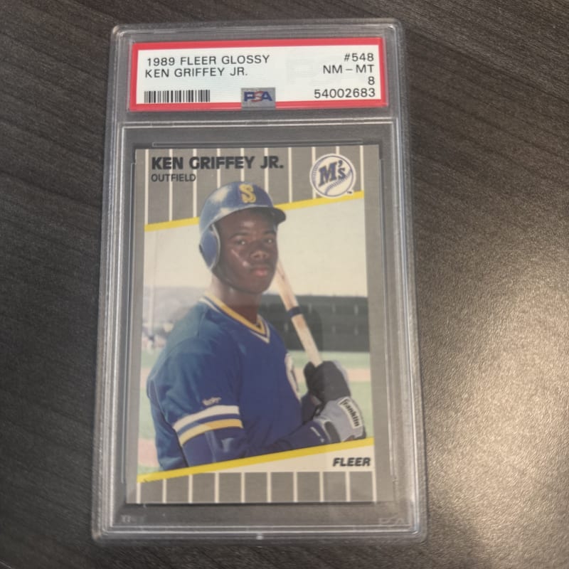 1989 Fleer Ken Griffey Jr. #548 front