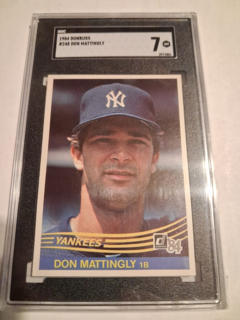 1984 Donruss Don Mattingly #248 front