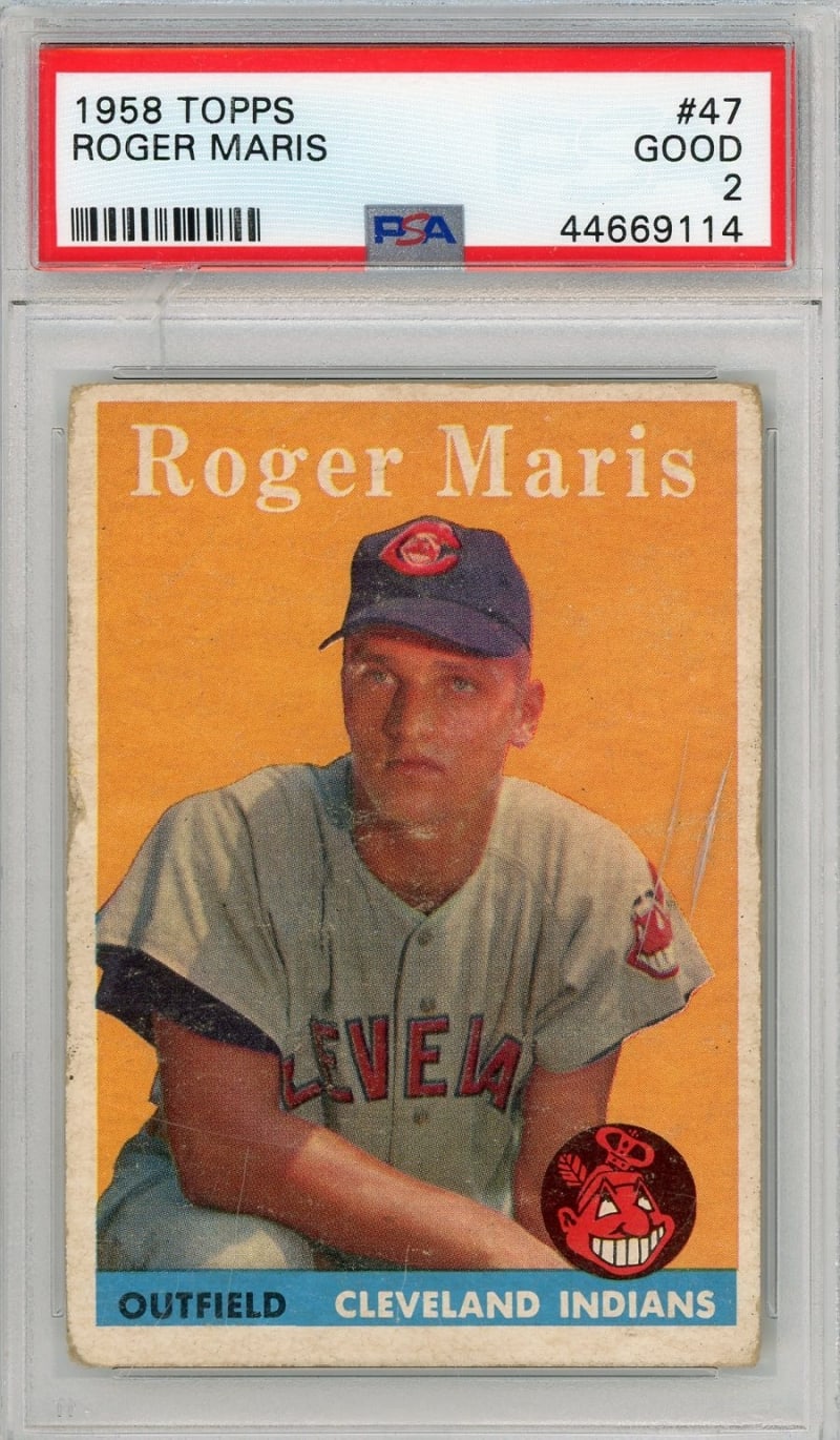 1958 Topps Roger Maris #47 front
