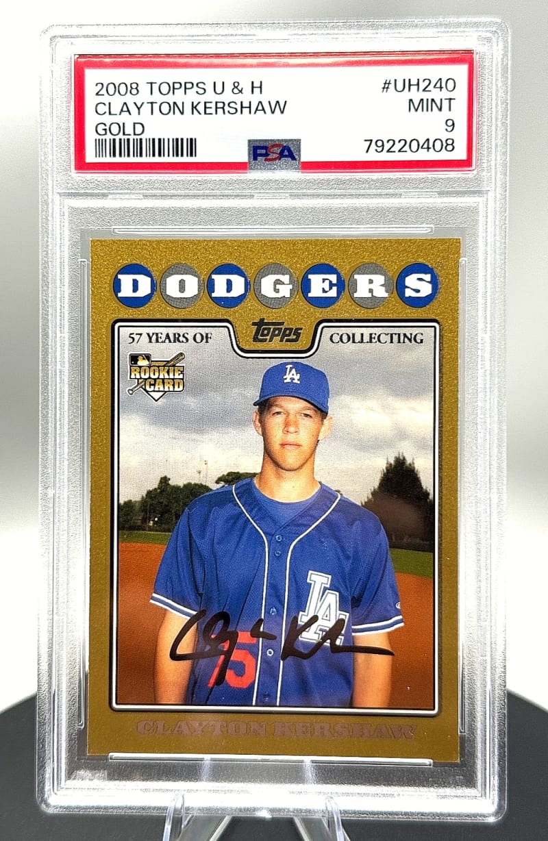 2008 Topps Updates & Highlights Clayton Kershaw #UH240 front