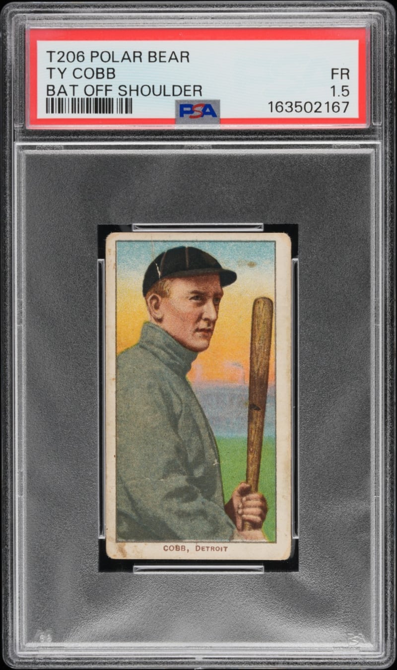 1909 Piedmont T206 Ty Cobb front
