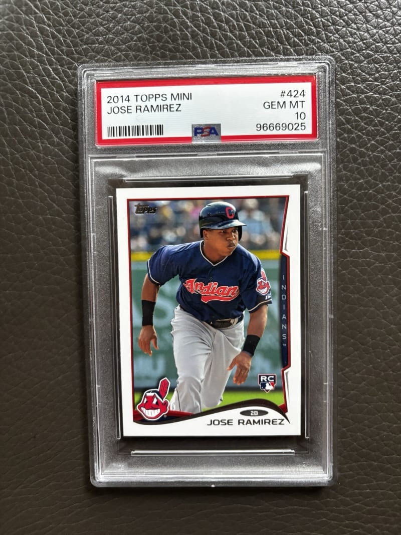 2014 Topps Jose Ramirez #424 front