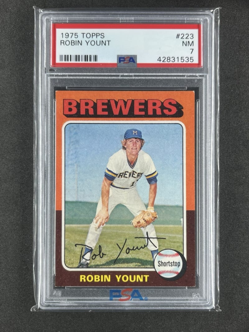 1975 Topps Robin Yount #223 front