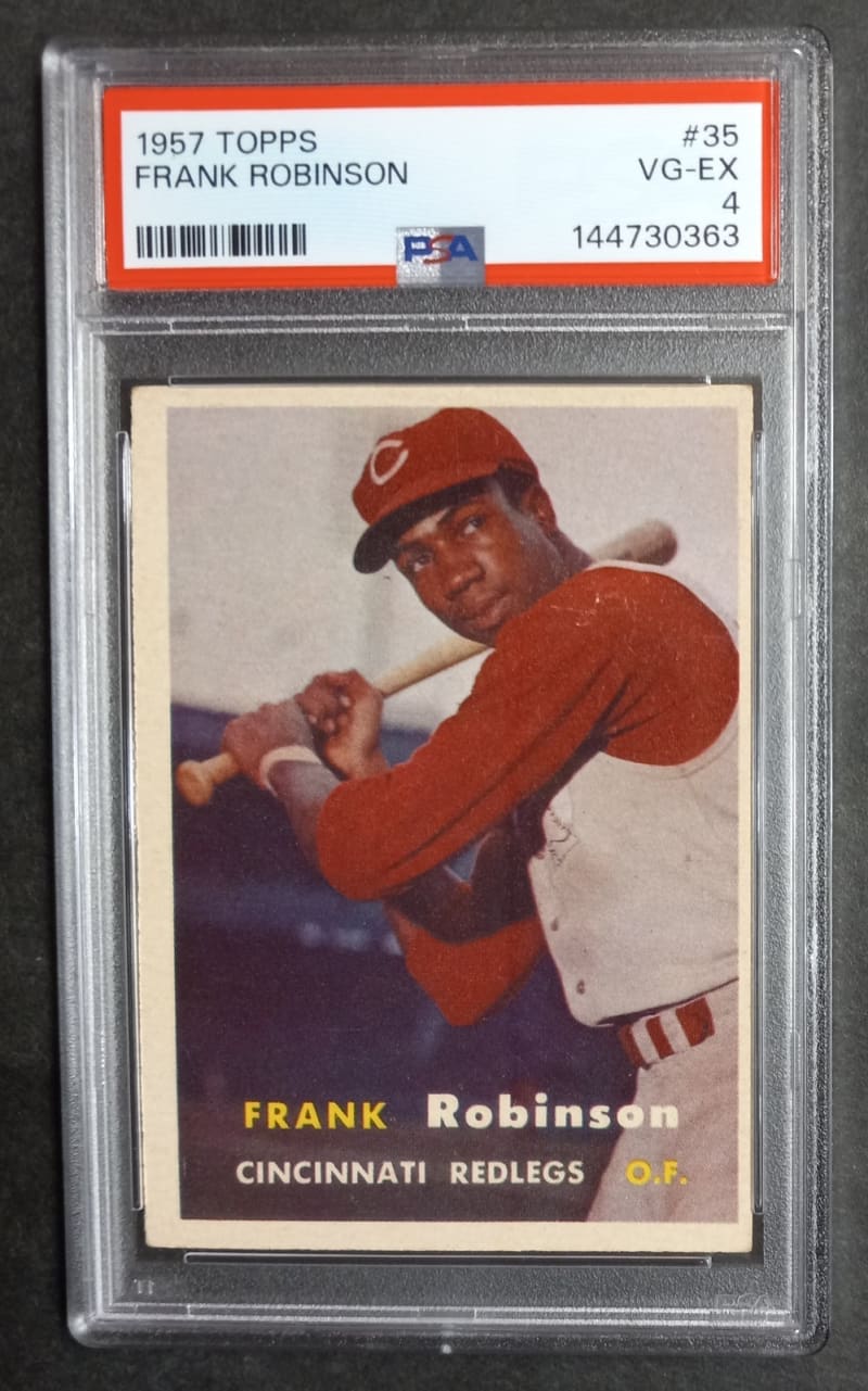 1957 Topps Frank Robinson #35 front