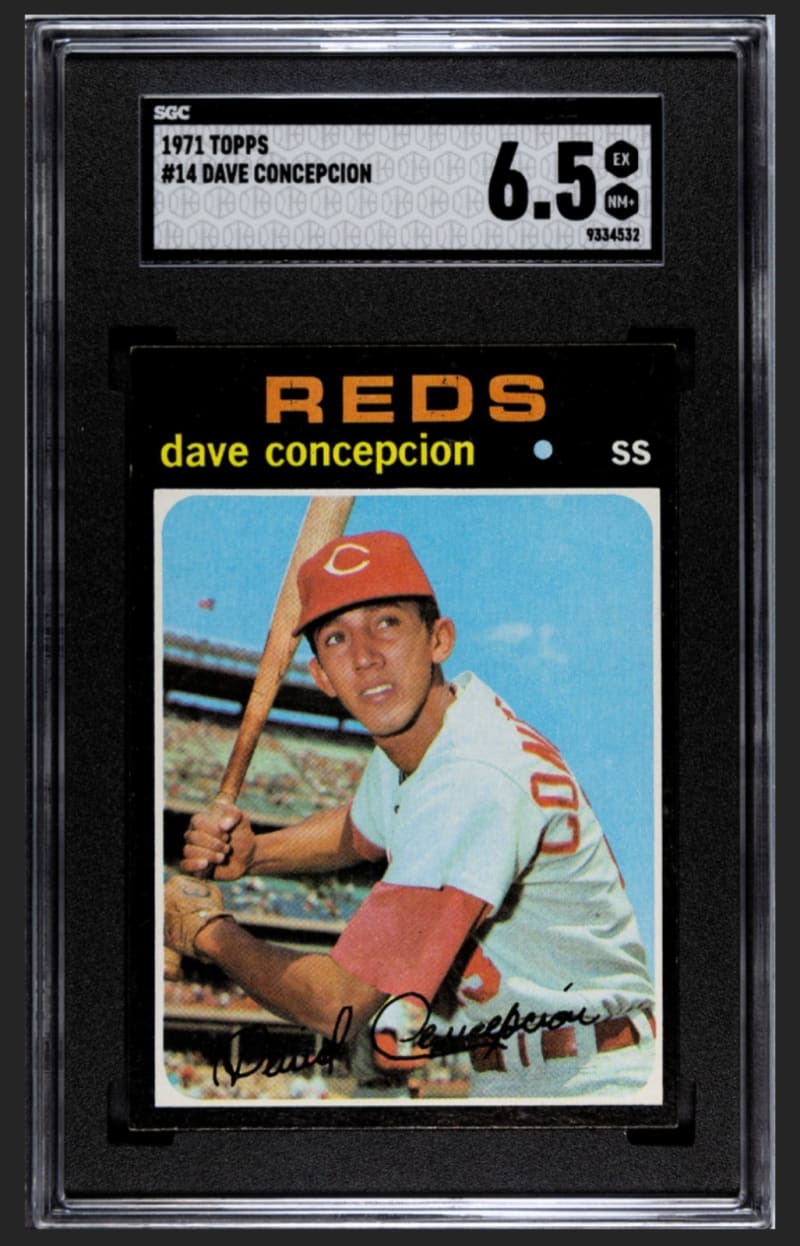 1971 Topps Dave Concepcion #14 front