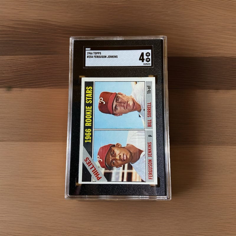 1966 Topps Ferguson Jenkins #254 front