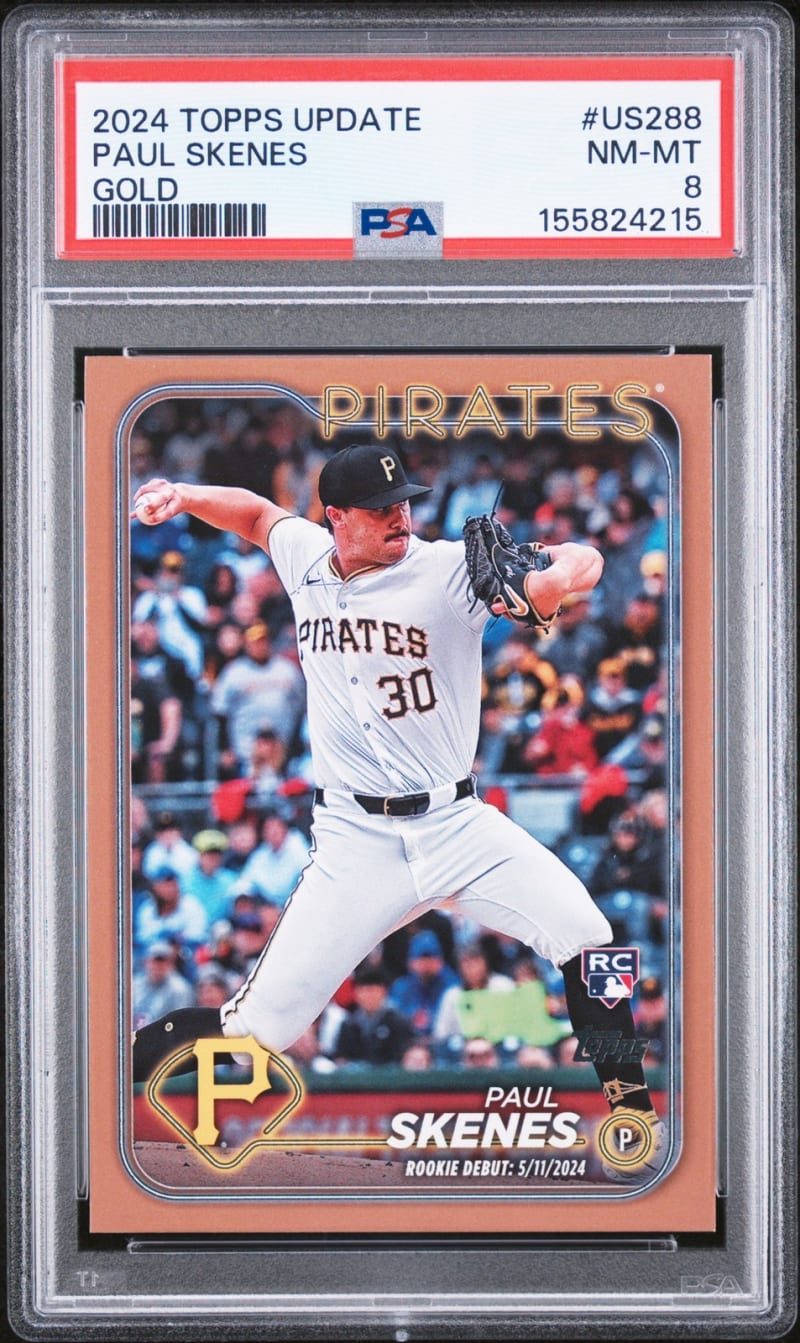 2024 Topps Update Paul Skenes #US288 front