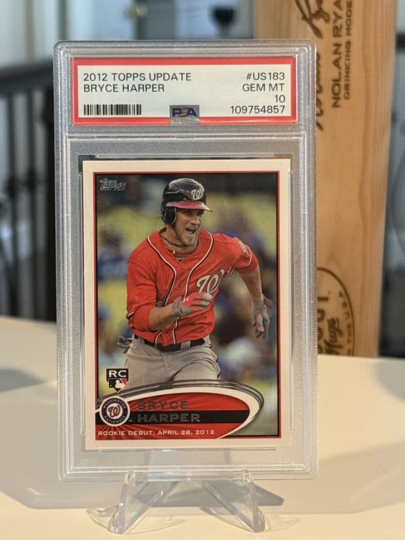 2012 Topps Update Bryce Harper #US183 front