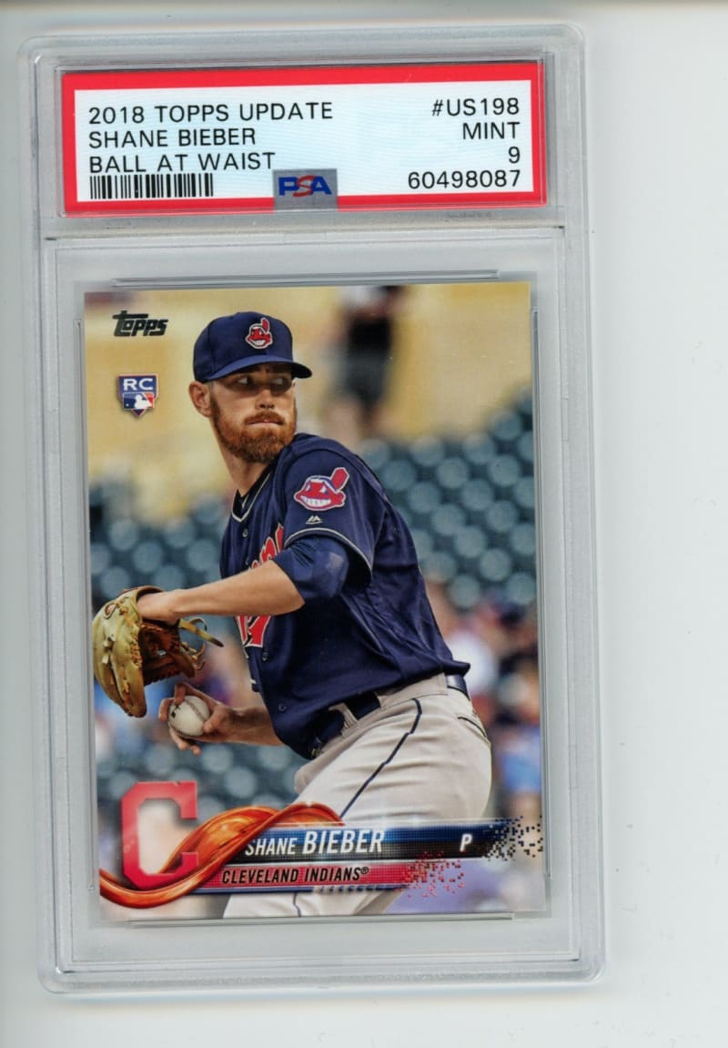 2018 Topps Update Shane Bieber #US198 front