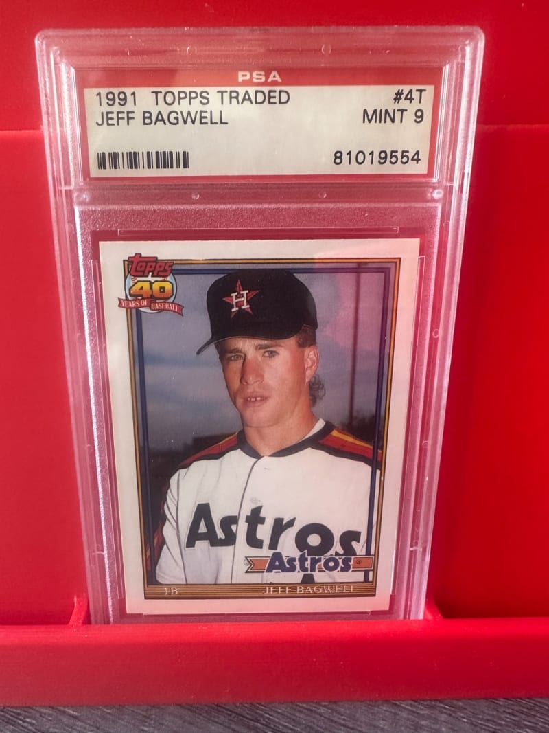 1991 Topps Traded Jeff Bagwell #4T front