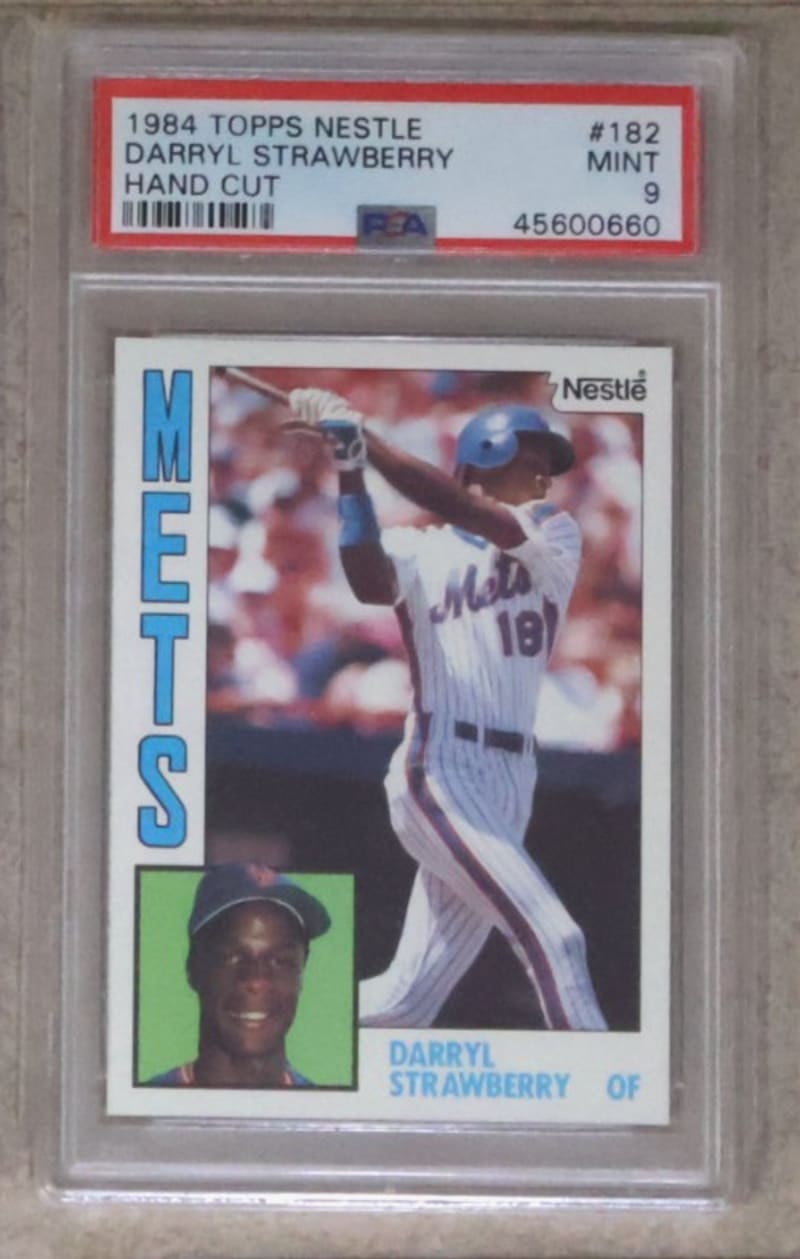1984 Topps Darryl Strawberry #182 front