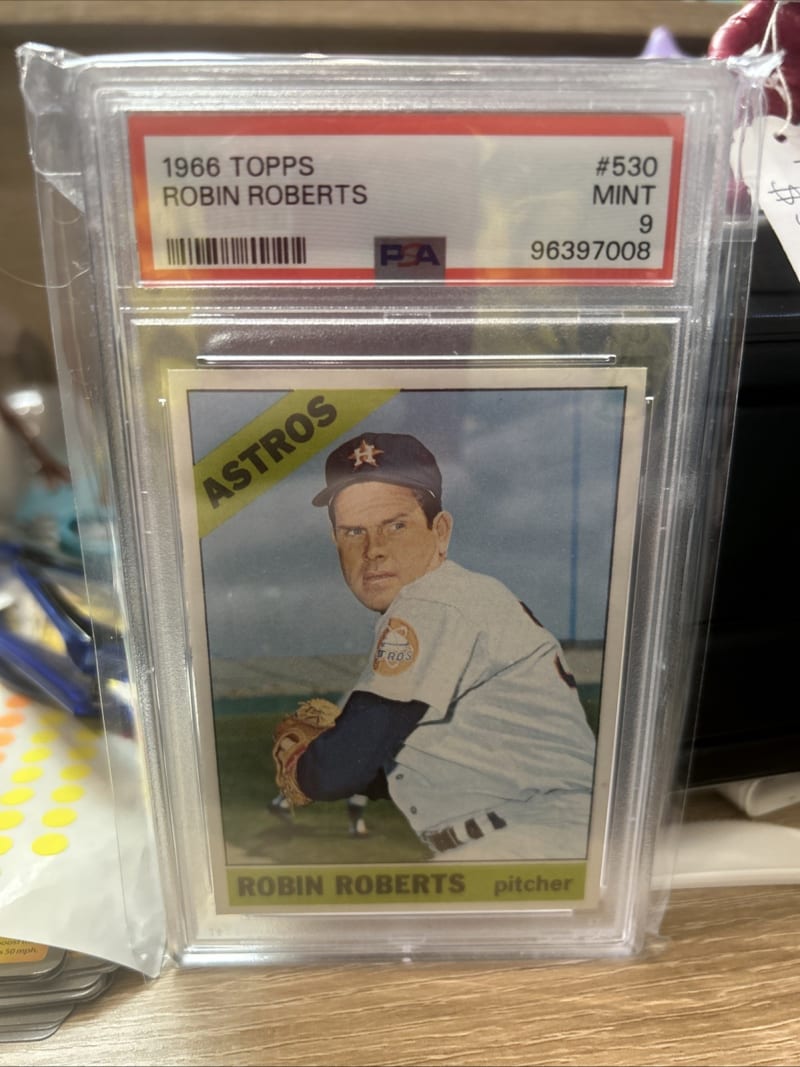1966 Topps Robin Roberts #530 front