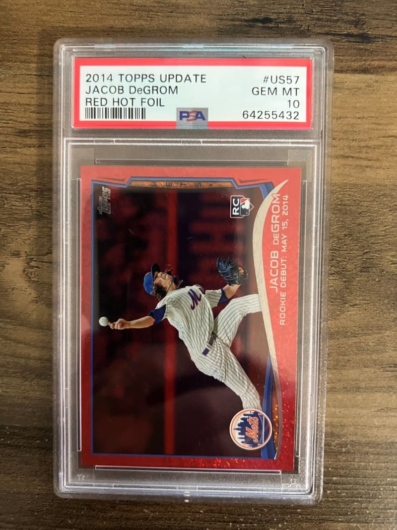 2014 Topps Update Jacob deGrom #US57 front