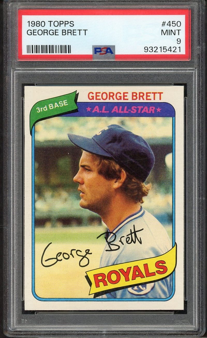 1980 Topps George Brett #450 front