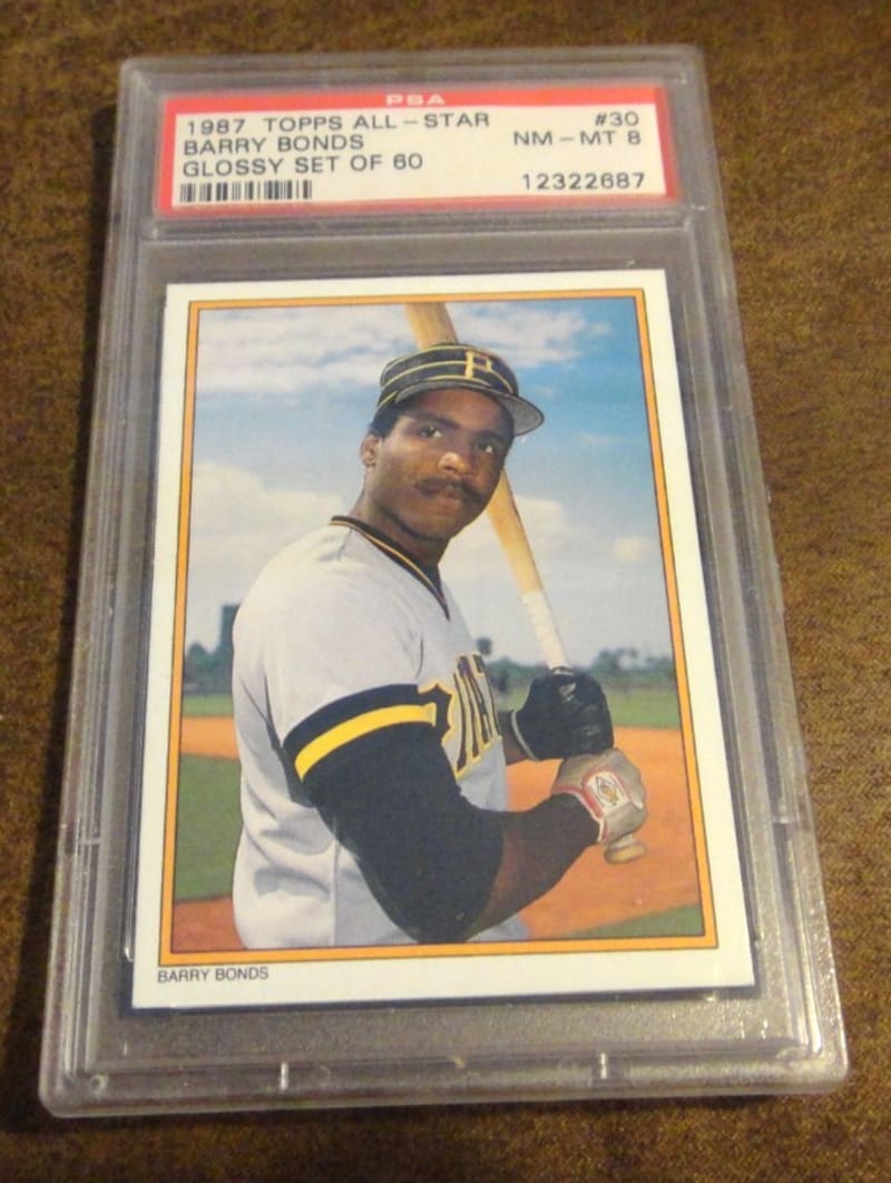 1987 Topps Barry Bonds #320 front
