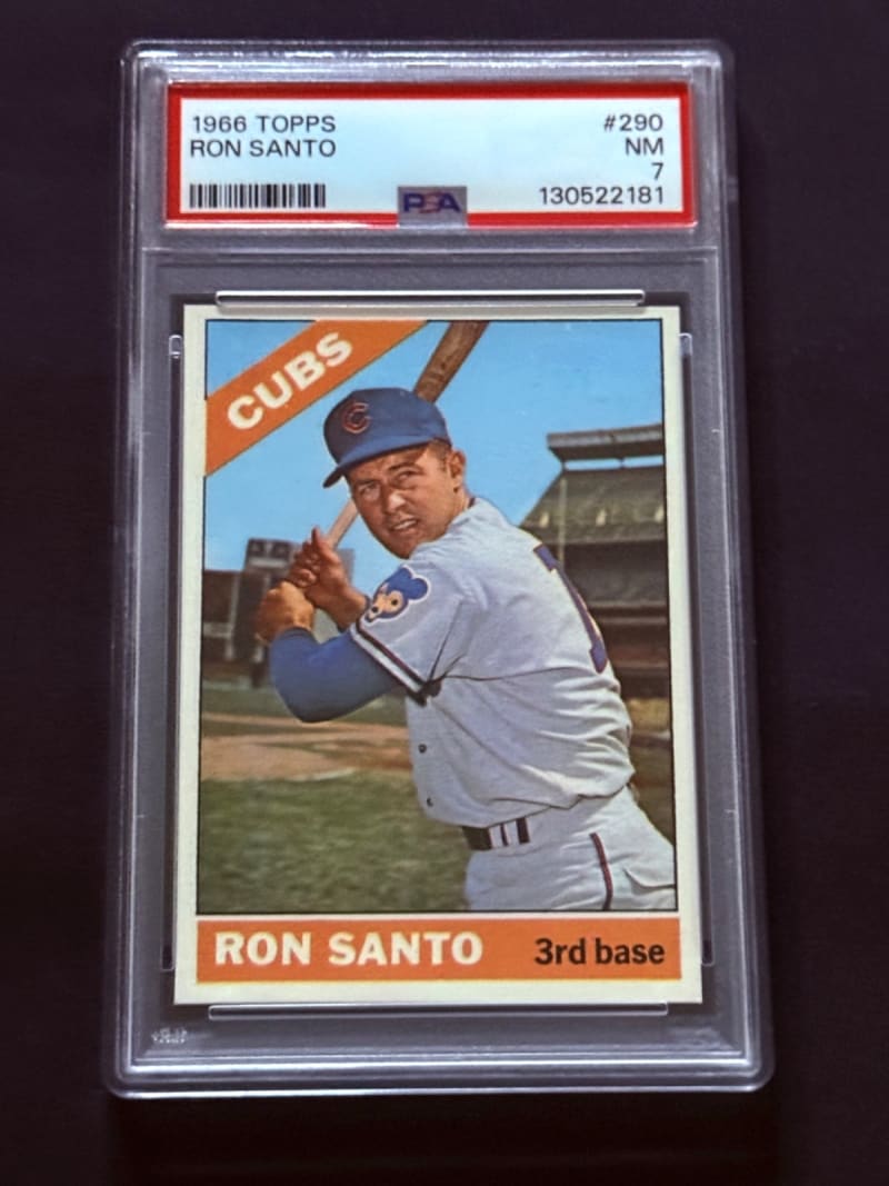 1966 Topps Ron Santo #290 front