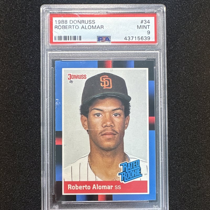 1988 Donruss Roberto Alomar #34 front