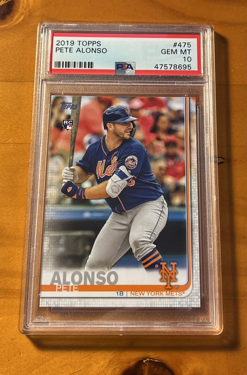 2019 Topps Pete Alonso #475 front