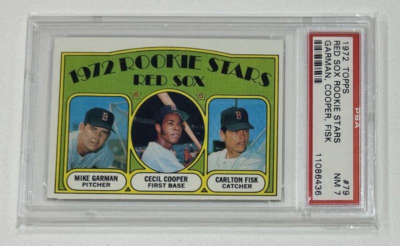 1972 Topps Carlton Fisk #79 front