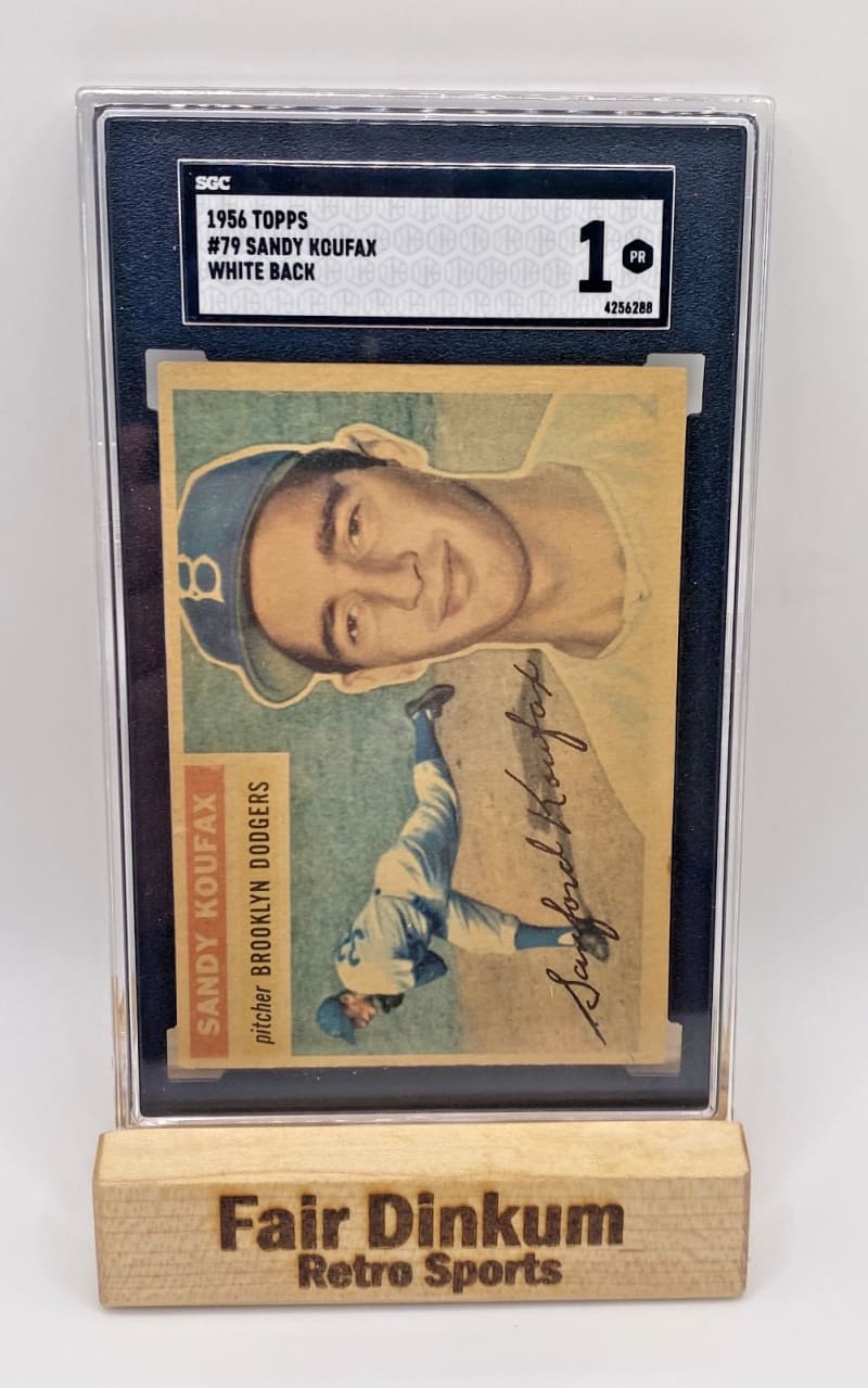 1956 Topps Sandy Koufax #79 front