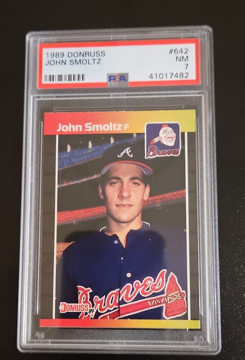 1989 Donruss John Smoltz #642 front