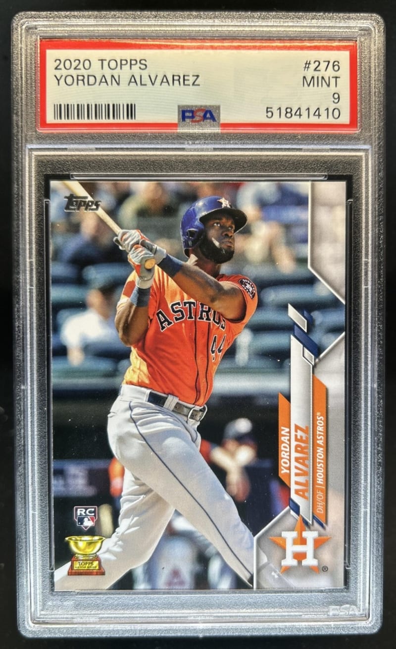 2020 Topps Yordan Alvarez #276 front