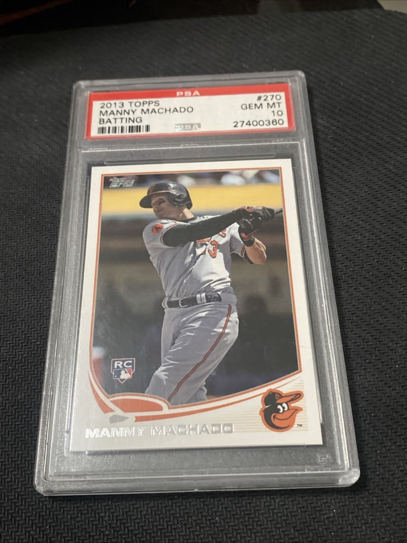 2013 Topps Manny Machado #270 front