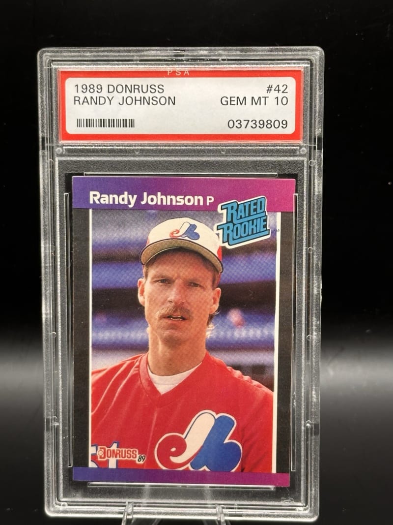 1989 Donruss Randy Johnson #42 front