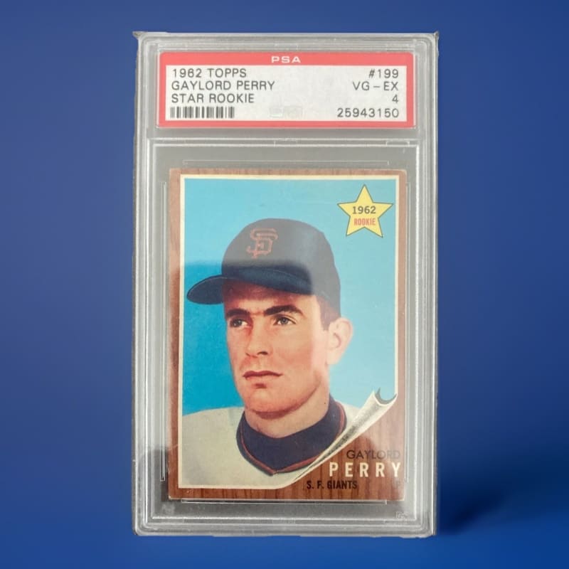 1962 Topps Gaylord Perry #199 front