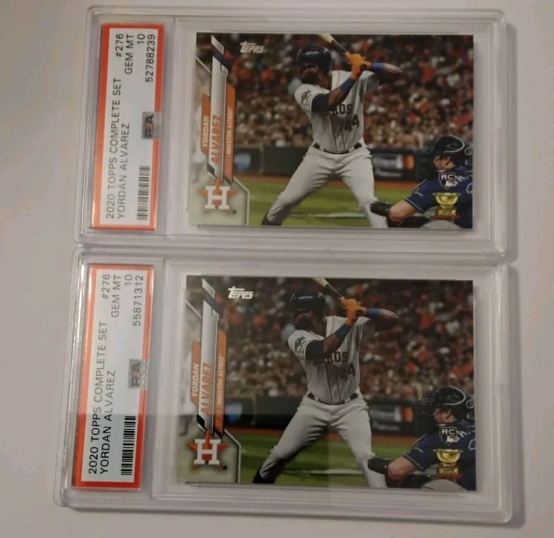 2020 Topps Yordan Alvarez #276 front