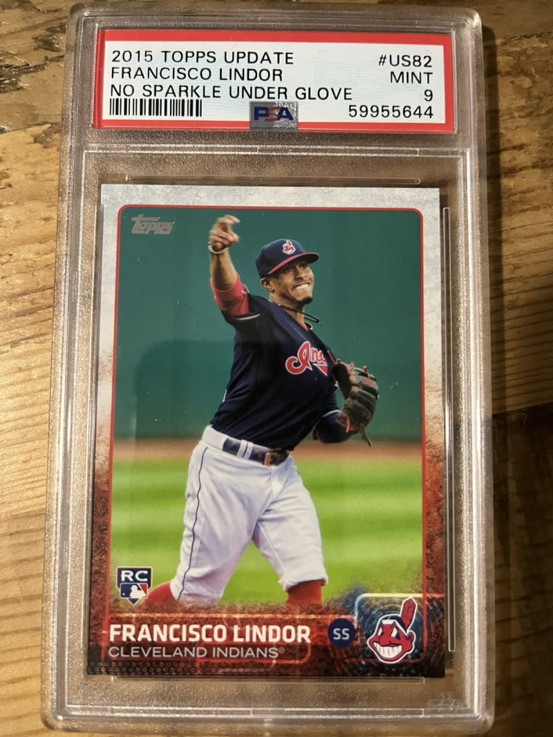 2015 Topps Update Francisco Lindor #US82 front