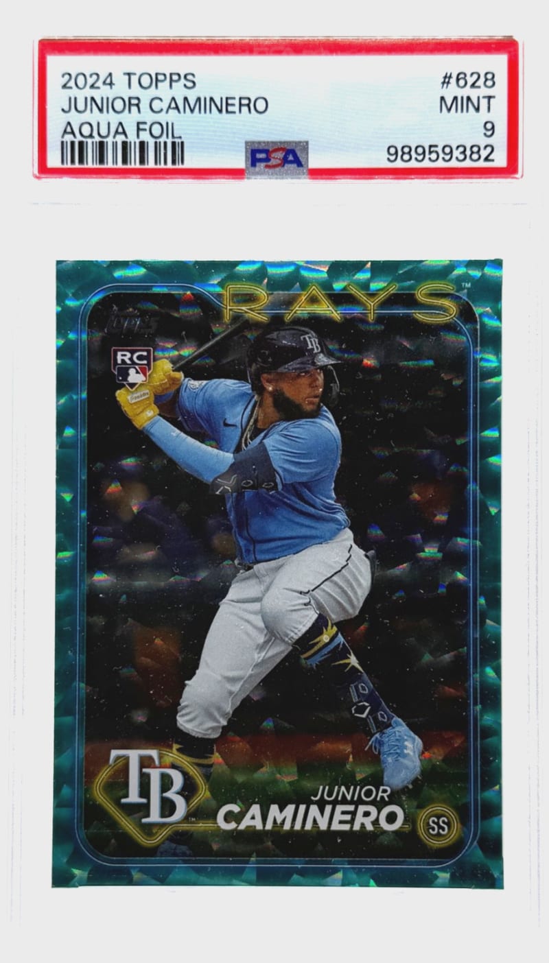 2024 Topps Junior Caminero #628 front