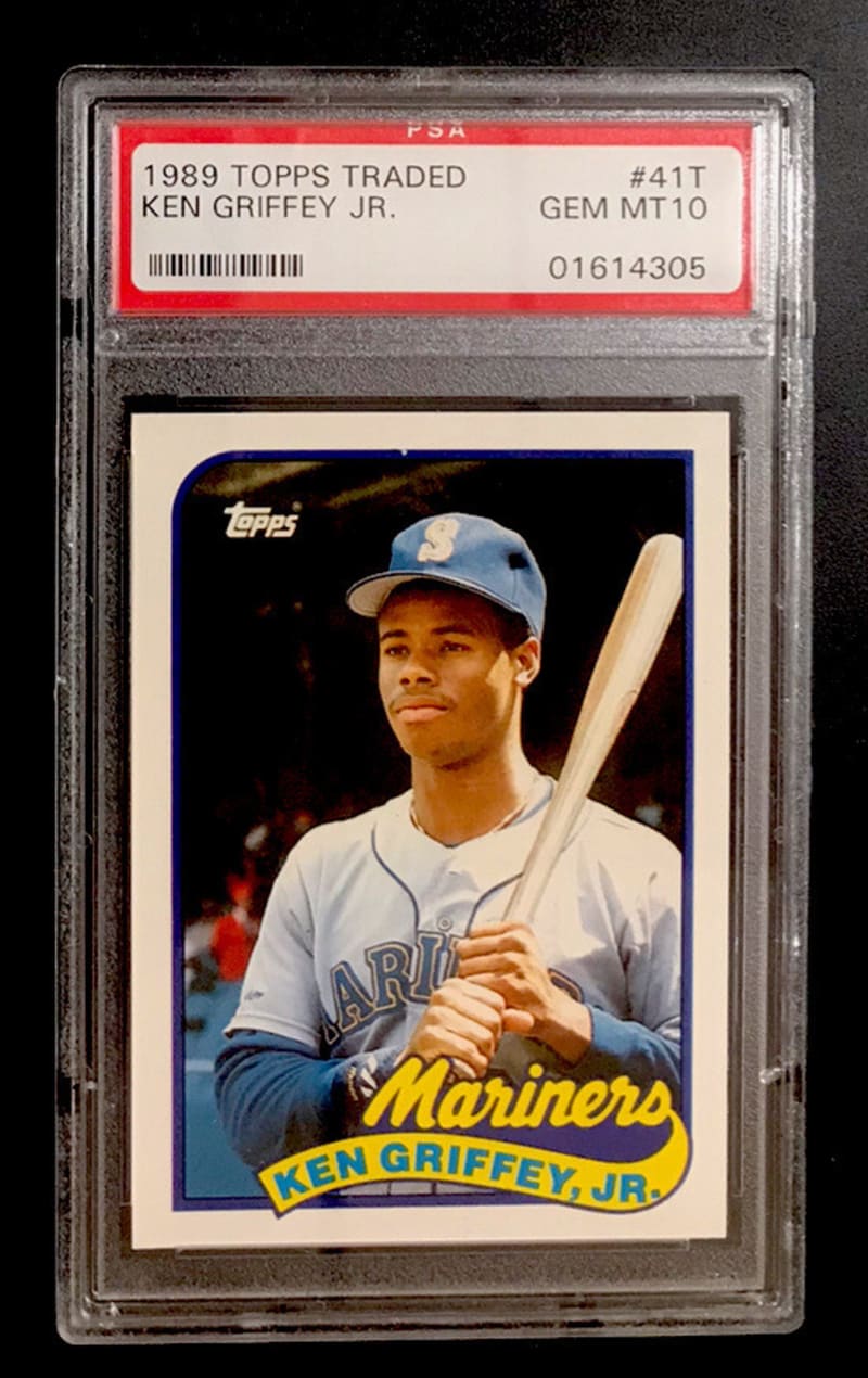 1989 Topps Traded Ken Griffey Jr. #41T front