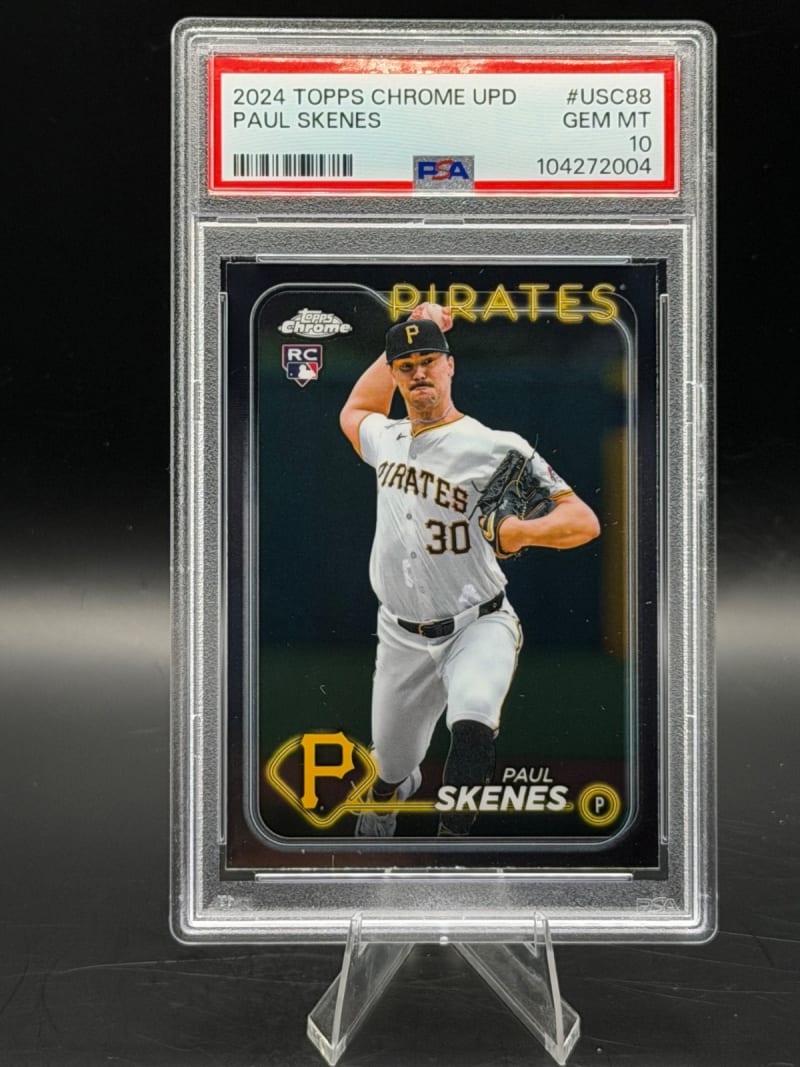 2024 Topps Chrome Update Paul Skenes #USC88 front