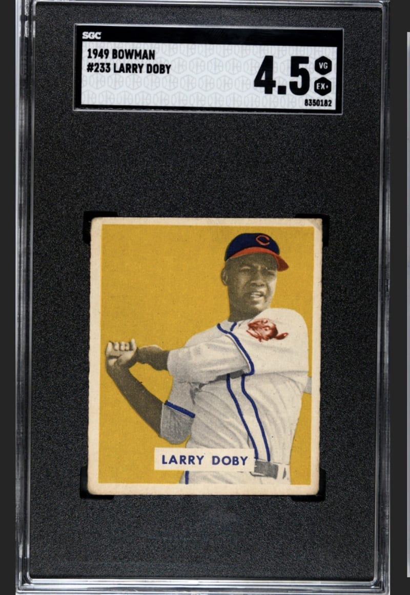 1949 Bowman Larry Doby #233 front