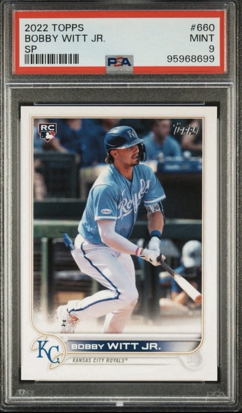 2022 Topps Bobby Witt Jr. #660 front