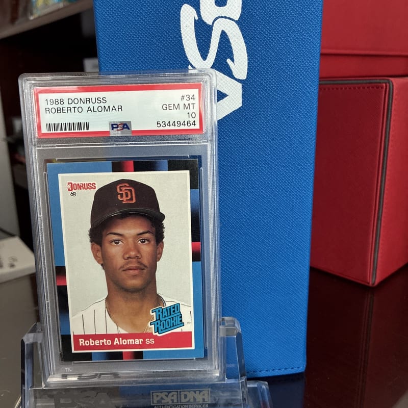 1988 Donruss Roberto Alomar #34 front