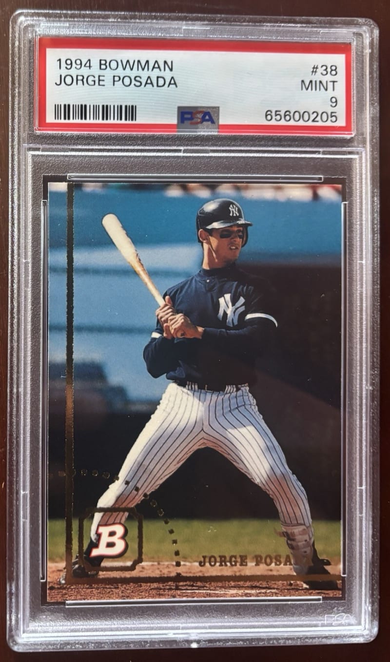 1994 Bowman Jorge Posada #38 front