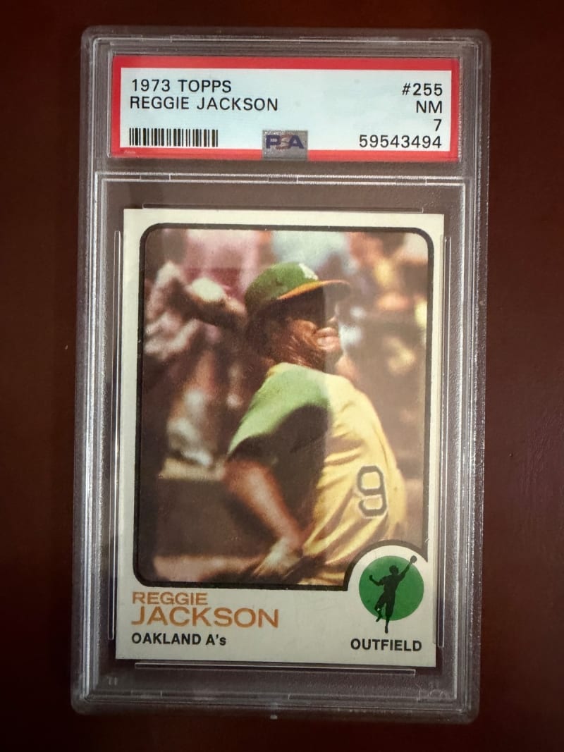 1973 Topps Reggie Jackson #255 front