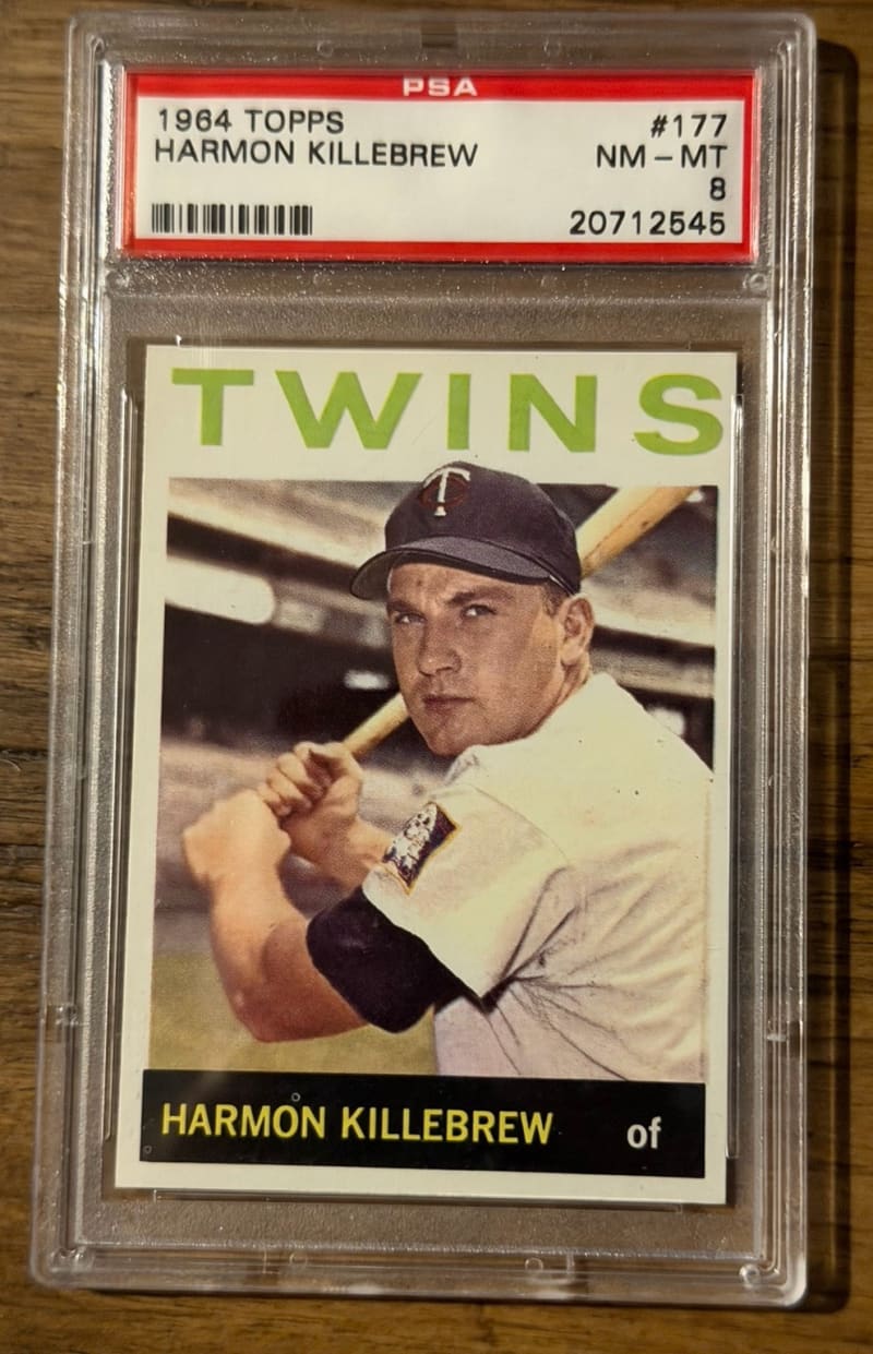 1964 Topps Harmon Killebrew #177 front