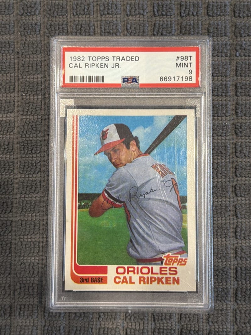 1982 Topps Traded Cal Ripken Jr. #98T front