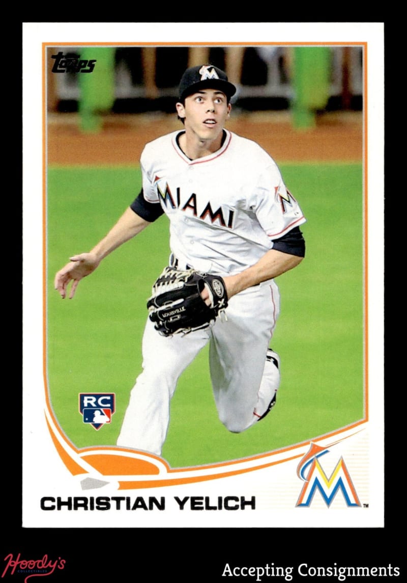 2013 Topps Update Christian Yelich #US290 front