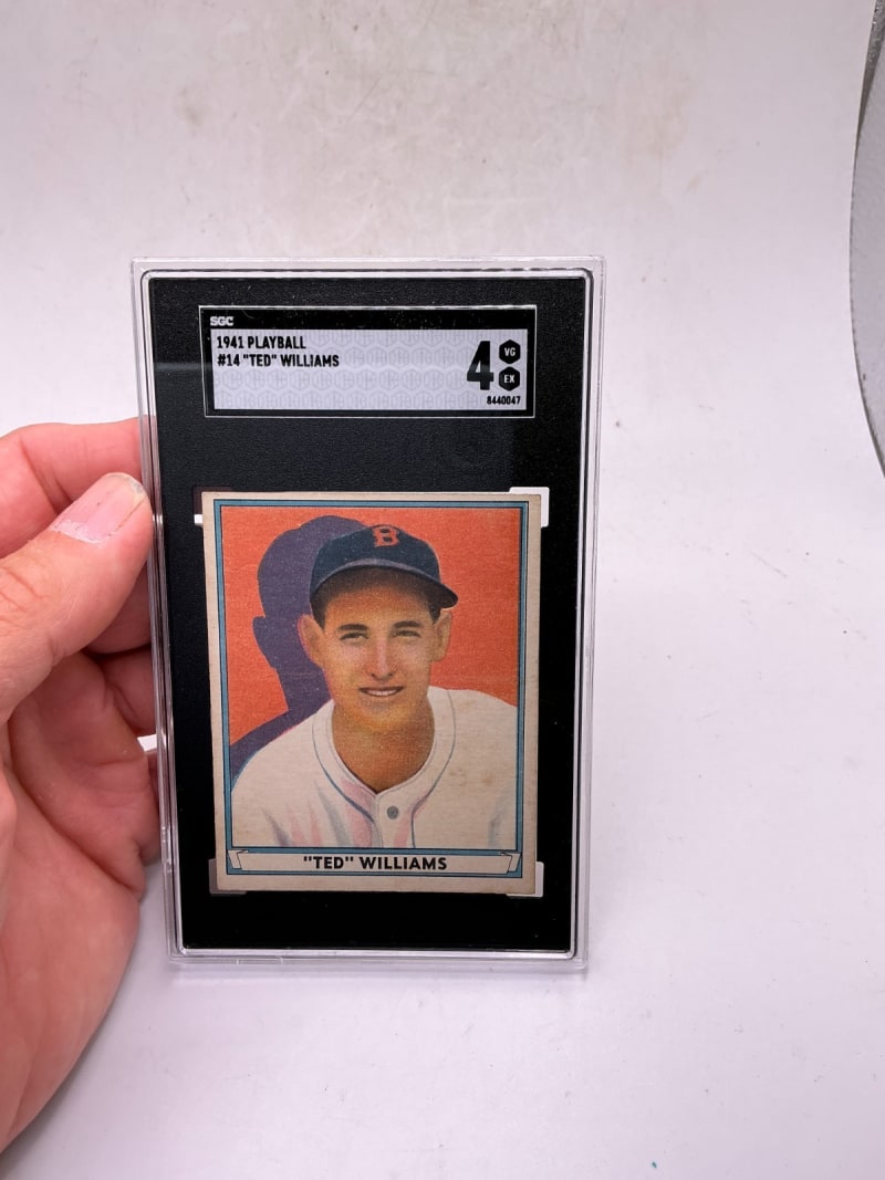1941 Gum Inc. Play Ball Ted Williams #14 front