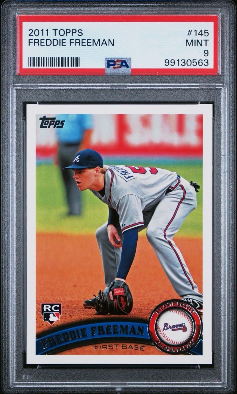 2011 Topps Freddie Freeman #145 front